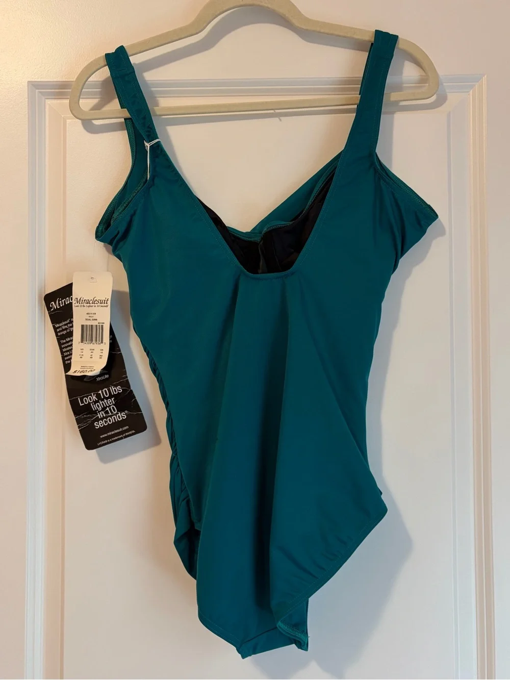 NWT Women’s Miraclesuit Sanibel One Piece Swimsuit Teal Green